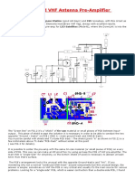 2 M - Pre Amplifier - VHF