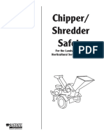 Chipper-Shredder Safety Manual