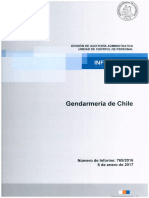 Informe Final 769-16 Gendarmeria de Chile Auditoria en Materia de Personal y en Remuneraciones - Enero 2017