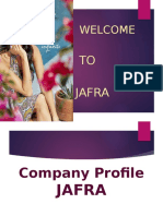 Welcome: TO Jafra