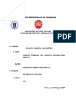 Fuentes Formales Del Derecho Internacional Publico