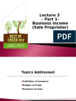 Lecture 3 Business Income