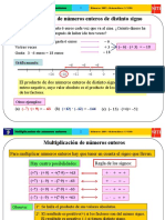 75a70 - Multiplicación y División de Números Enteros