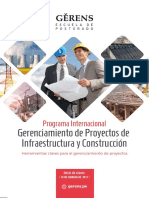 Folleto - Proyectos Infraestructura y Construccion