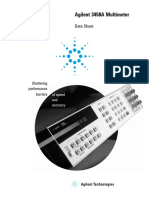 Agilent 3458A Multimeter: Data Sheet