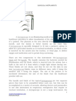 Medical Instruments Pictures & Thier Uses