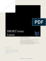 SNORT Sous Linux - Lasfar Salim