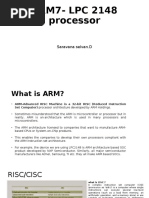 ARM7 - LPC 2148 Processor