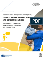 Guide To Communication Skills and General Knowledge: Australian Early Development Census (AEDC)