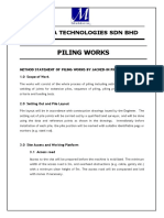 Piling Works Mos Revised