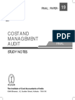 Cost and Management Audit