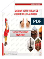 Programa de Prevencion de Accidentes de Manos