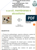 Bioquímica - Etanol, Mebrana e Alcoolismo