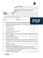 Assignment Drive FALL 2016 Program MBA Semester 4 Subject Code & Name Mf0017 & Merchant Banking and Financial Services BK Id B1815 Credits 4 Marks 60