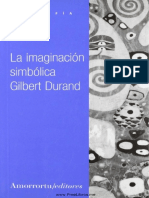 La Imaginación Simbolica Gilbert Durand