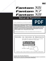 Fantom X Completo PDF