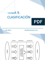 Tema 9, Clasificación PDF