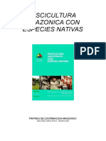 Piscicultura Amazonica Con Especies Nativas