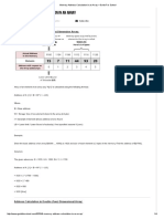 Memory Address Calculation in An Array - Guide For School