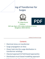 Modelling of Transformer For Surges