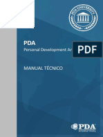 PDA Technical Manual Spanish