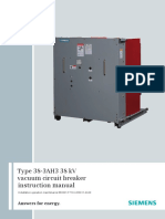 SIEMENS 33 KV GIS Manual