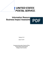 BIA TI Business Impact Assessment Template