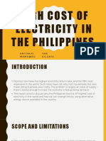 Electricity Consumption in The Philippines