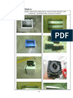 Lampiran A: Proses Bahagian Mekanikal Dan Elktrik Projek Car Internal Temperature Vucuum System