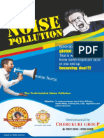 Noise Pollution English Brochure