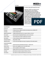 StageScape M20d Specifications - English (Rev A) PDF