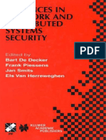 Advances in Network and Distributed Systems Security PDF