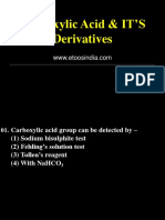 Carboxylic Acid Revision Slide