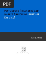 Postmodern Philosophy and Market Anarchism Allies or Enemies FINAL