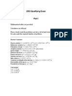 2003 Qualifying Exam