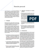 Derecho Procesal