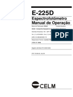 Espectrofotometro Celm E-225D