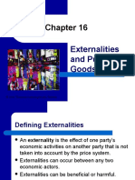 Chapter 16 PRESENTATION Externalities & Public Goods