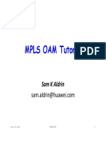 Mpls Oam Tutorial