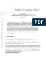 An Evaluation of Plastic Flow Stress Models For The Simulation of High-Temperature and High-Strain-Rate Deformation of Metals