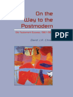 David J. A. Clines On The Way To The Postmodern Old Testament Essays, 1967-1998. Volume I JSOT Supplement Series 1998 PDF