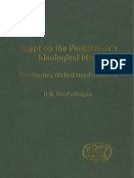 Franz V. Greifenhagen Egypt On The Pentateuchs Ideological Map Constructing Biblical Israels Identity JSOT Supplement 2003 PDF