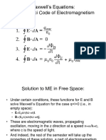 The Da Vinci Code of Electromagnetism: Maxwell's Equations