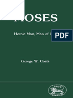 George W. Coats Moses Heroic Man, Man of God JSOT Supplement Series 1987 PDF