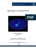 Master'S Thesis: Optimization of Wireless Power