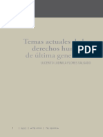 Temas Actuales de Los Derechos Humanos de Última Generación