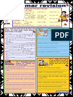 8149 Grammar Revision 2 5 Tasks For Intermediate Upperintermediate Level 30 Minutetest With Key