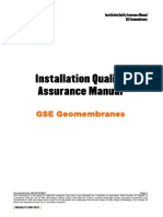 GSE - LİNER Installation Quality Assurance Manual - IQAM - E - RUS