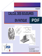 Calcul Soudures Fatigue