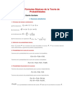 Probabilidades Formulas